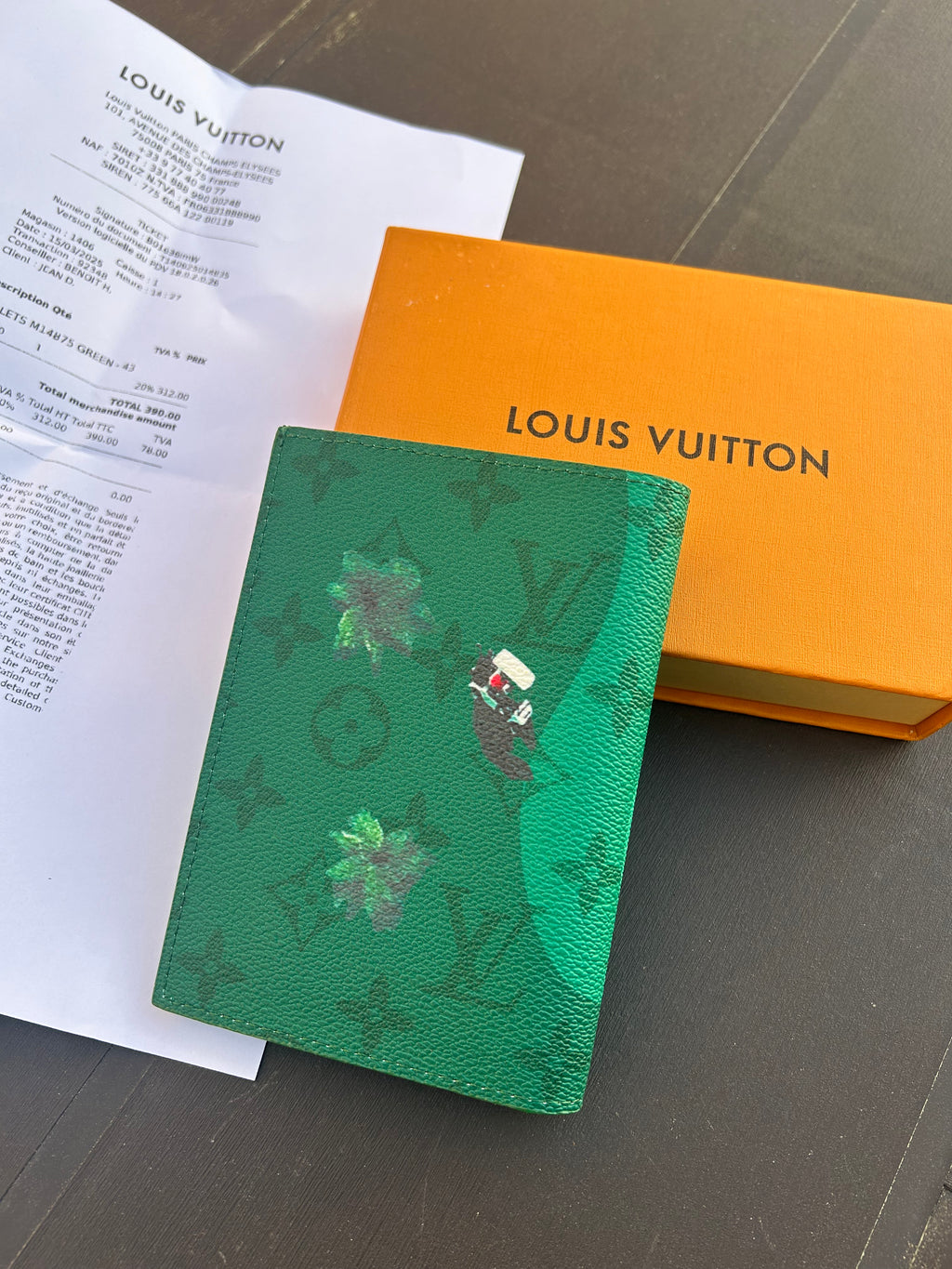 Portafoglio da golf di Louis Vuitton